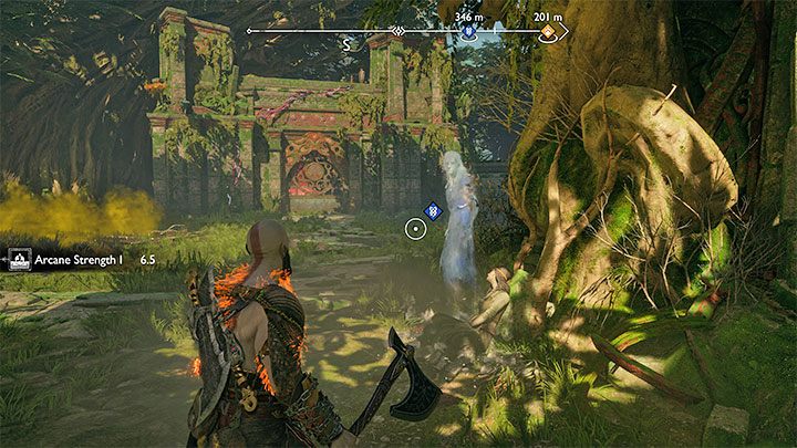 You must reach the Noatun's Garden region in Vanaheim - it is in the central part of the main area of this realm - God of War Ragnarok: Garden for the Dead - walkthrough - Favors - Vanaheim - God of War Ragnarok Guide