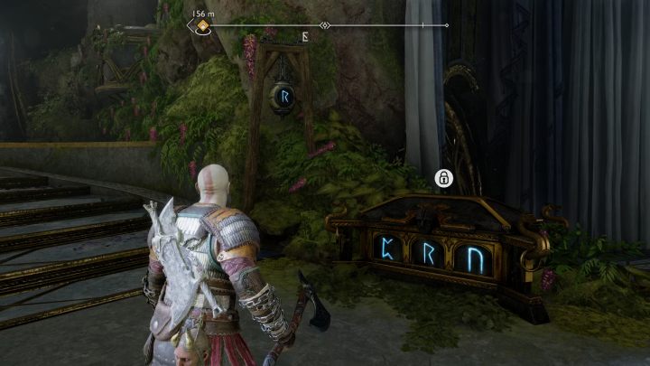 All 3 bells must be rung simultaneously for the chest to be unlocked - God of War Ragnarok: Temple of Light, Alfheim - secrets, collectibles - Alfheim - God of War Ragnarok Guide