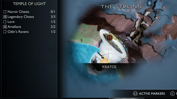 11 - God of War Ragnarok: Temple of Light, Alfheim - secrets, collectibles - Alfheim - God of War Ragnarok Guide