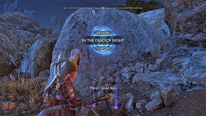 1 - God of War Ragnarok: In the Dead of Night - walkthrough - Favors - Vanaheim - God of War Ragnarok Guide