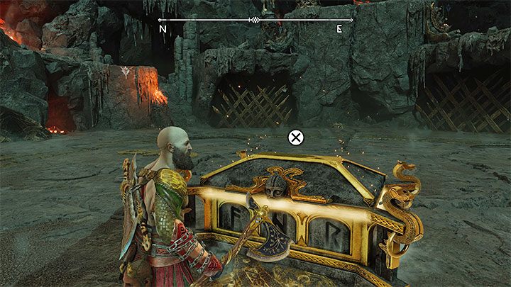 Completing all 6 challenges will end The Crucible favour, allowing you to collect your reward from the runic chest in the central part of the region - God of War Ragnarok: The Crucible, The Final Challenges - walkthrough - Favors - Muspelheim - God of War Ragnarok Guide