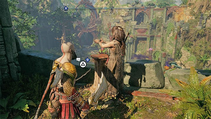 Defeat the encountered monsters and reach the location of the second artifact - God of War Ragnarok: Freyas Missing Peace - walkthrough - Favors - Vanaheim - God of War Ragnarok Guide