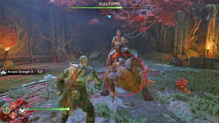 The clash with Heimdall is long and consists of 3 phases - God of War Ragnarok: How to defeat Gulltoppr and Heimdall? - Bosses - God of War Ragnarok Guide