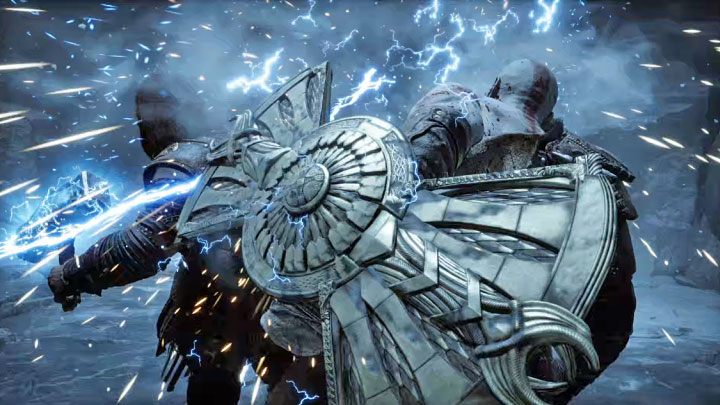Continue to slowly deplete the boss's last health bar - God of War Ragnarok: How to defeat Thor (first encounter)? - Bosses - God of War Ragnarok Guide