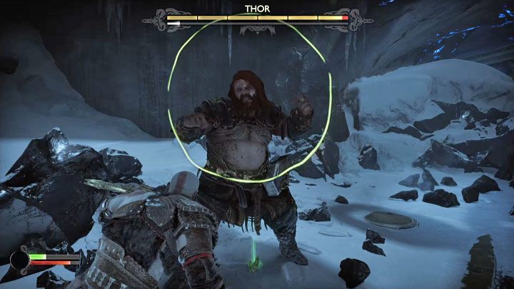 The heroes will be visited by Thor and Odin - you have to fight Thor - God of War Ragnarok: Surviving Fimbulwinter - walkthrough - Walkthrough - God of War Ragnarok Guide