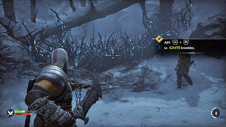 With Atreus, you will reach the Lower Wildwoods - God of War Ragnarok: Surviving Fimbulwinter - walkthrough - Walkthrough - God of War Ragnarok Guide