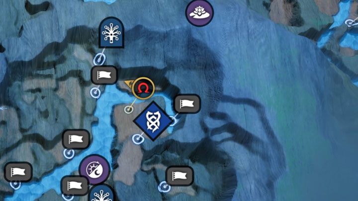 The second artefact fragment is in the northeastern part of the Jungle region - God of War Ragnarok: Casualties of War - walkthrough - Favors - Vanaheim - God of War Ragnarok Guide