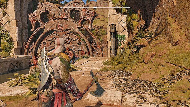 You have to deal with the Return of the River favor, involving opening the dam and flooding the Crater - God of War Ragnarok: The Burning Skies - walkthrough - Favors - Vanaheim - God of War Ragnarok Guide