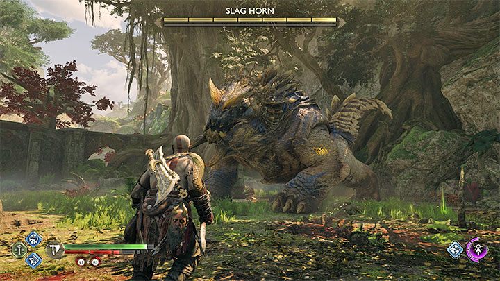 Watch out for its unique attacks - God of War Ragnarok: Path of Destruction - walkthrough - Favors - Vanaheim - God of War Ragnarok Guide