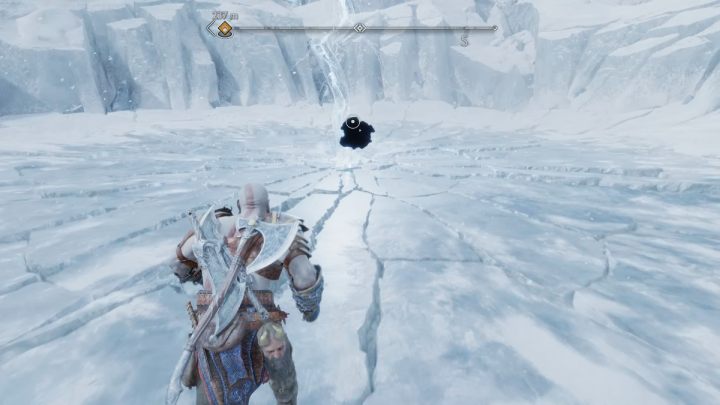 The collectible is found in a place where you've fought Thor - God of War Ragnarok: Lake of Nine, Midgard - secrets, collectibles - Midgard - God of War Ragnarok Guide