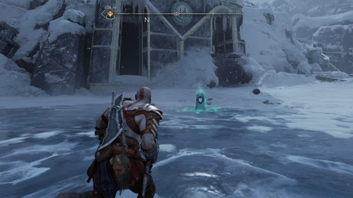 This collectible is connected to Fit for a King Favour - God of War Ragnarok: Lake of Nine, Midgard - secrets, collectibles - Midgard - God of War Ragnarok Guide