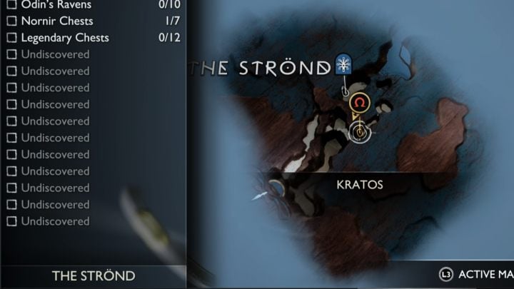 12 - God of War Ragnarok: The Strond, Alfheim - secrets, collectibles - Alfheim - God of War Ragnarok Guide