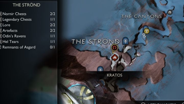 13 - God of War Ragnarok: The Strond, Alfheim - secrets, collectibles - Alfheim - God of War Ragnarok Guide