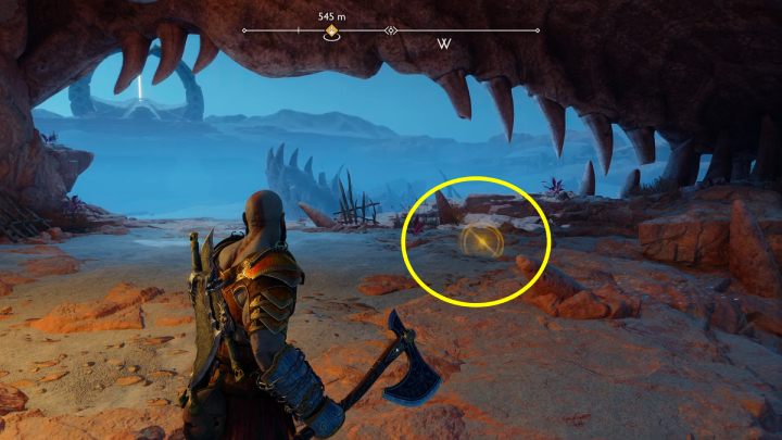 You first need to get the Treasure Map to be able to get this treasure - God of War Ragnarok: The Barrens, Alfheim - secrets, collectibles - Alfheim - God of War Ragnarok Guide