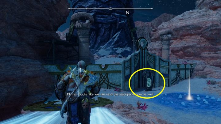 The find is encountered during Freyr's Gift Favour - God of War Ragnarok: The Forbidden Sands, Alfheim - secrets, collectibles - Alfheim - God of War Ragnarok Guide