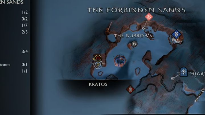 21 - God of War Ragnarok: The Forbidden Sands, Alfheim - secrets, collectibles - Alfheim - God of War Ragnarok Guide
