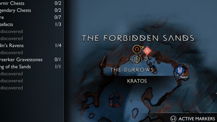 27 - God of War Ragnarok: The Forbidden Sands, Alfheim - secrets, collectibles - Alfheim - God of War Ragnarok Guide
