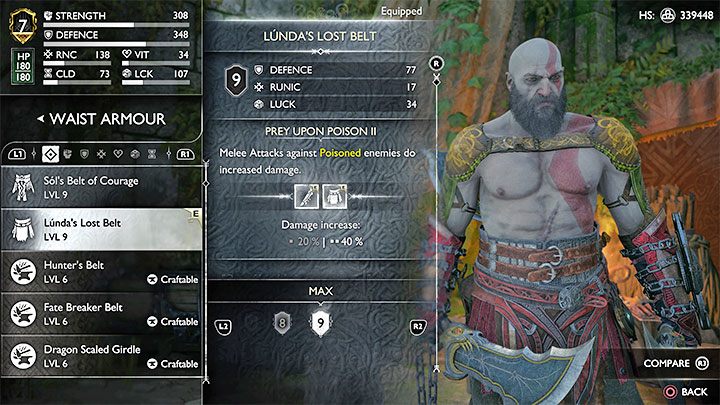 How to unlock: Fully upgrade one armor set - God of War Ragnarok: Trophies / Achievements - list, trophy guide - Appendix - God of War Ragnarok Guide