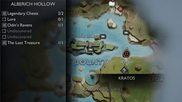 2 - God of War Ragnarok: Alberich Hollow, Svartalfheim - secrets, collectibles - Svartalfheim - God of War Ragnarok Guide