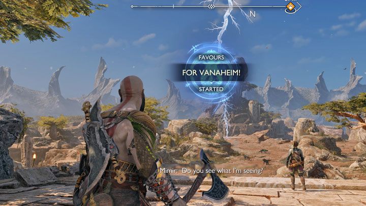 This activity starts automatically as you enter The Crater - you'll see a dragon in the distance and reaching its lair is one of the objectives - God of War Ragnarok: The Plains, Vanaheim - secrets, collectibles - Vanaheim - God of War Ragnarok Guide