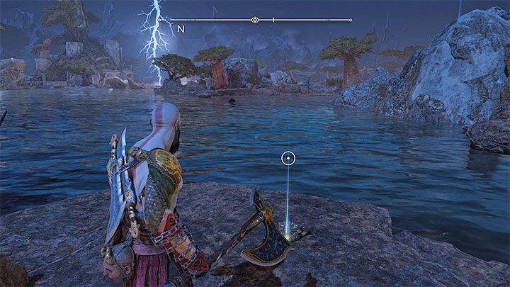 The Treasure Map is on the same island as the Yggdrasil Rift described above - God of War Ragnarok: The Plains, Vanaheim - secrets, collectibles - Vanaheim - God of War Ragnarok Guide