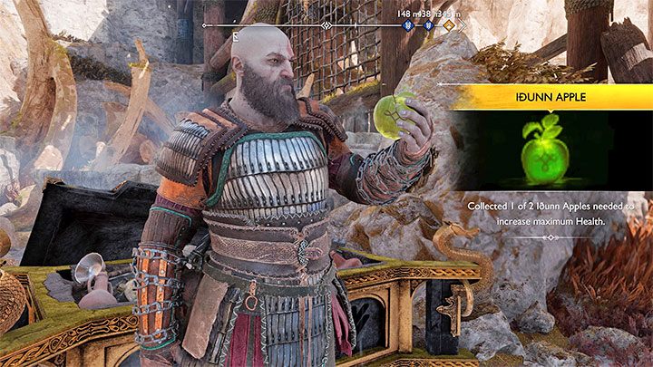 The way to permanently extend your health bar is to find Idunn Apples while exploring the worlds - God of War Ragnarok: How increase health bar and rage bar? - Combat - God of War Ragnarok Guide