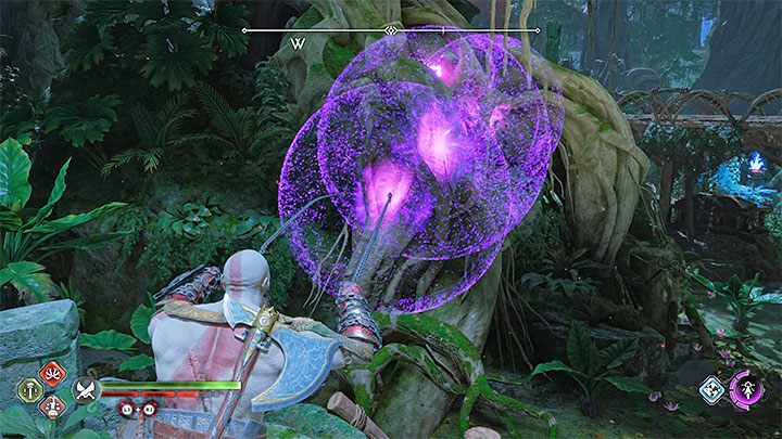To open the chest, you must set 3 torches on fire - God of War Ragnarok: The Abandoned Village, Vanaheim - secrets, collectibles - Vanaheim - God of War Ragnarok Guide
