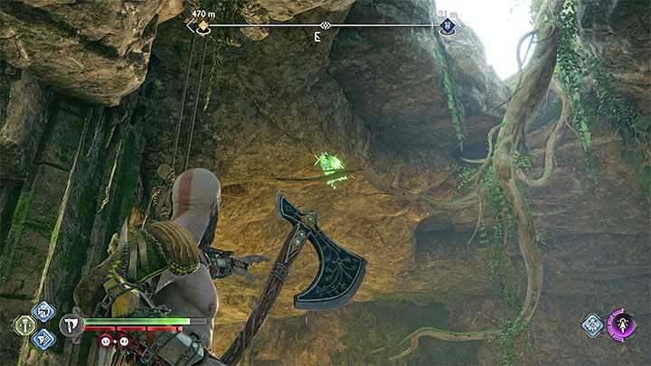 The raven sits on a branch - God of War Ragnarok: The Veiled Passage, Vanaheim - secrets, collectibles - Vanaheim - God of War Ragnarok Guide