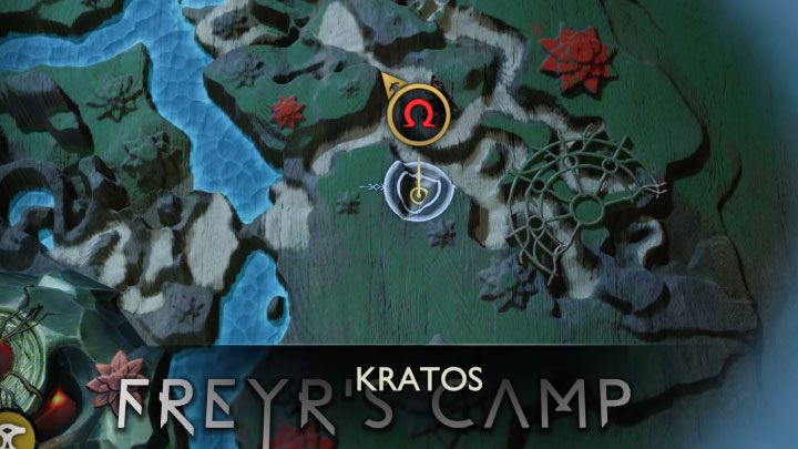 5 - God of War Ragnarok: Eastern Barri Woods, Vanaheim - secrets, collectibles - Vanaheim - God of War Ragnarok Guide