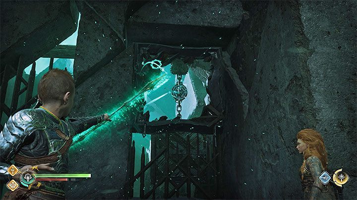 You'll reach a grate blocking the way - God of War Ragnarok: Unleashing Hel - walkthrough - Walkthrough - God of War Ragnarok Guide