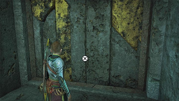 A linear path will lead you to a staircase and a seemingly locked way forward - God of War Ragnarok: Unleashing Hel - walkthrough - Walkthrough - God of War Ragnarok Guide