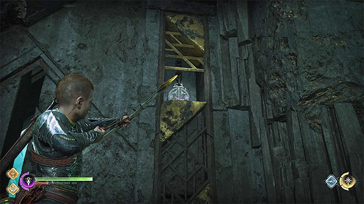 Keep going until you reach another large door Thrud will partially force open - God of War Ragnarok: Unleashing Hel - walkthrough - Walkthrough - God of War Ragnarok Guide