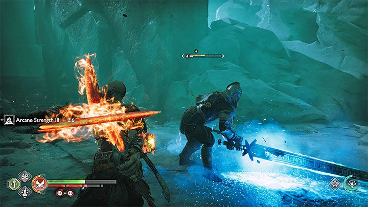 Stun the Traveler, then finish him off (R3) - God of War Ragnarok: Reunion - walkthrough - Walkthrough - God of War Ragnarok Guide