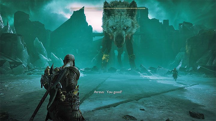 Keep running, avoiding unnecessary encounters on the way - God of War Ragnarok: Reunion - walkthrough - Walkthrough - God of War Ragnarok Guide
