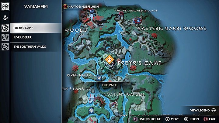 Choose Sindri's Home as your destination and listen to the meeting - God of War Ragnarok: Reunion - walkthrough - Walkthrough - God of War Ragnarok Guide