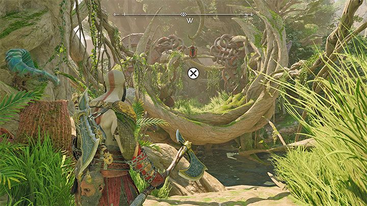 There are 4 stags to find around The Crater and there is a favour involving them - God of War Ragnarok: The Jungle, Vanaheim - secrets, collectibles - Vanaheim - God of War Ragnarok Guide