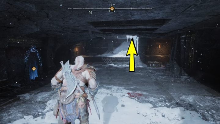 To unlock the chest, you need to ring 3 bells at the same time - God of War Ragnarok: The Oarsmen, Midgard - secrets, collectibles - Midgard - God of War Ragnarok Guide
