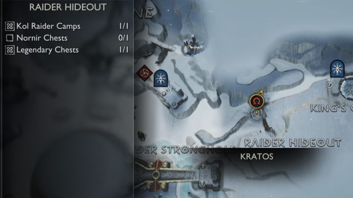 You must find three runic torches and ignite them with bombs - God of War Ragnarok: Raider Hideout, Midgard - secrets, collectibles - Midgard - God of War Ragnarok Guide