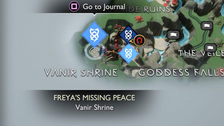 1 - God of War Ragnarok: Vanir Shrine, Vanaheim - secrets, collectibles - Vanaheim - God of War Ragnarok Guide