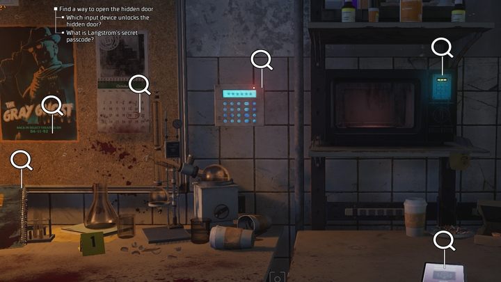 Once you enter the laboratory and investigate the hidden mechanism in AR, you'll begin the first puzzle which takes a form of a mini-game - Gotham Knights: Kirk Langstrom - walkthrough - Chpater 1 - Gotham Knights Guide, Walkthrough