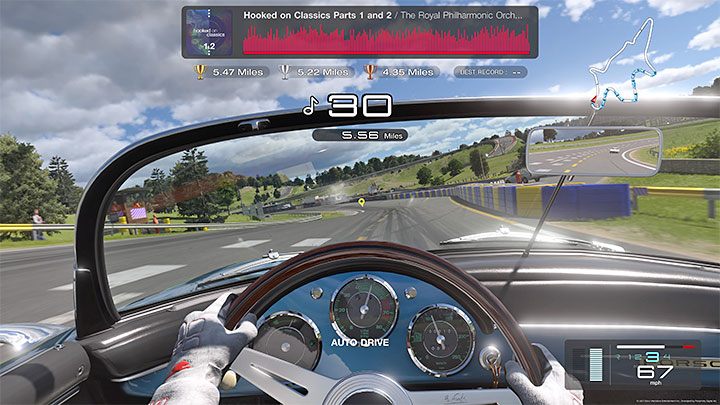 Bei allen Musik-Rallyes handelt es sich um Zeitrennen, bei denen Ihre Aufgabe darin besteht, nachfolgende Kontrolltore zu erreichen, bevor die Zeit abläuft – Gran Turismo 7: Karrieremodus – Kapitel/Menüs 1–10 – Karriere – Gran Turismo 7-Spielanleitung