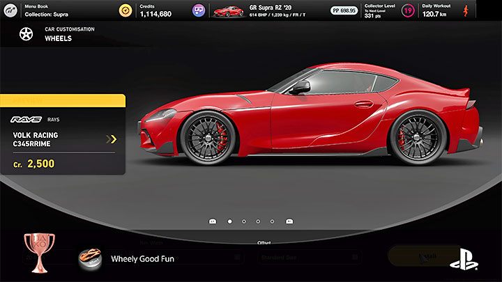How to unlock: Bought 10 sets of wheels - Gran Turismo 7: Trophies - list, trophy guide - Appendix - Gran Turismo 7 Guide