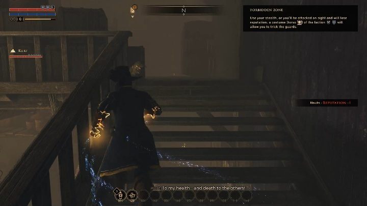 During battles, the status of your hero, companions and enemies is always displayed - Can our companions die in GreedFall? - FAQ - GreedFall Guide