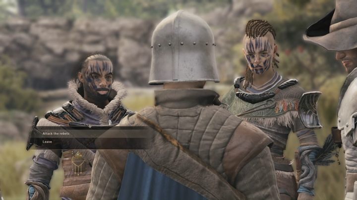 Follow next markings on the map until you come across the rebels - Attack on Caravans | GreedFall side quests walkthrough - In the Name of Science - GreedFall Guide
