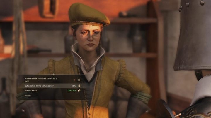Travel to Madame Morange in New Serene and interrogate her - Family Reunion | Vasco quest in GreedFall - Vasco - GreedFall Guide