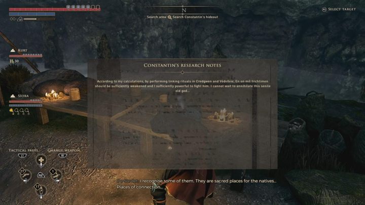 Go to New Serene and to Constantins hideout - Broken Bonds | GreedFall Walkthrough - A New Threat - GreedFall Guide