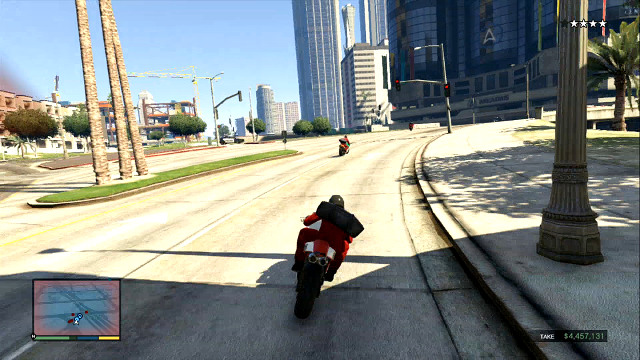 Motorcycles are controlled in a similar way to cars - Using vehicles and motorcycles - Basics - Grand Theft Auto V Game Guide