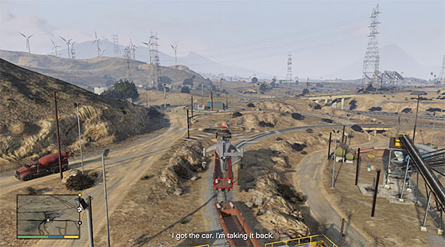 One of the empty railway cars - 82: Sidetracked - Main missions - Grand Theft Auto V Game Guide