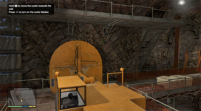 You probably already noticed that Franklin is already in the drillers cab (HVY Cutter) - 83: The Big Score #2 - the Obvious variant - Main missions - Grand Theft Auto V Game Guide