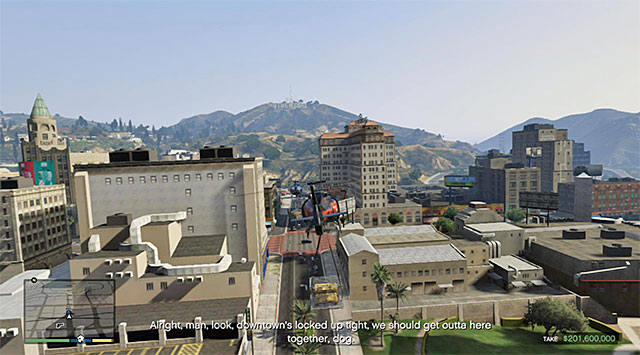 Follow the second one of the choppers - 83: The Big Score #2 - the Obvious variant - Main missions - Grand Theft Auto V Game Guide